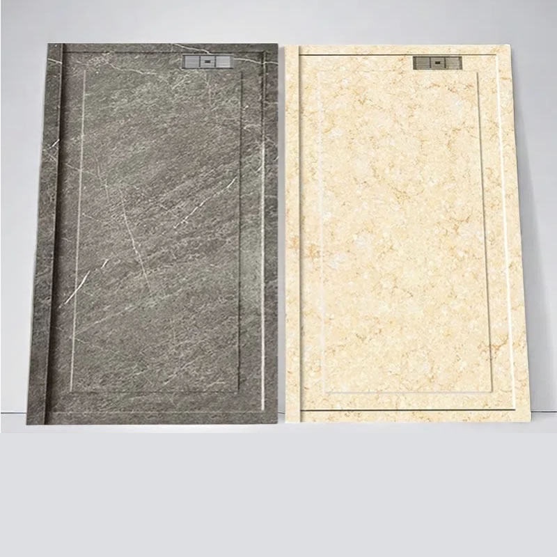 Marble Shower Panel Bathroom Shower Base Shower Room Floor Stone Integrated Base Bathroom Seamless Base Basin