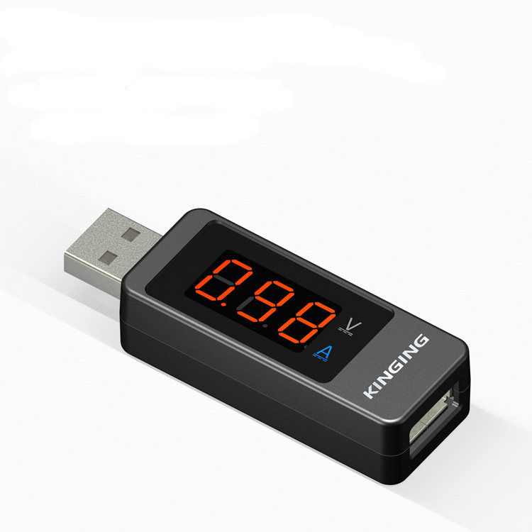 New product USB current and voltage detector tester measuring instrument power supply test table display digital factory direct sales