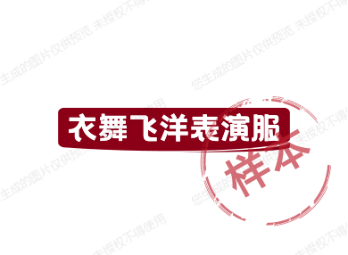 衣舞飞洋表演服