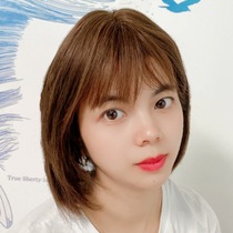 Wig female short straight hair middle-aged and elderly wig set real hair fashion realistic natural breathable full headgear for mother