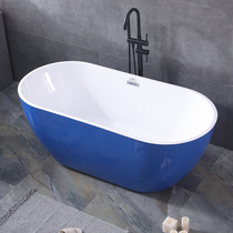 Acrylic Home Small family type Seamless Independent Type Thin Side Mesh Red Insulation 1 2-1 7 m Bath Tub