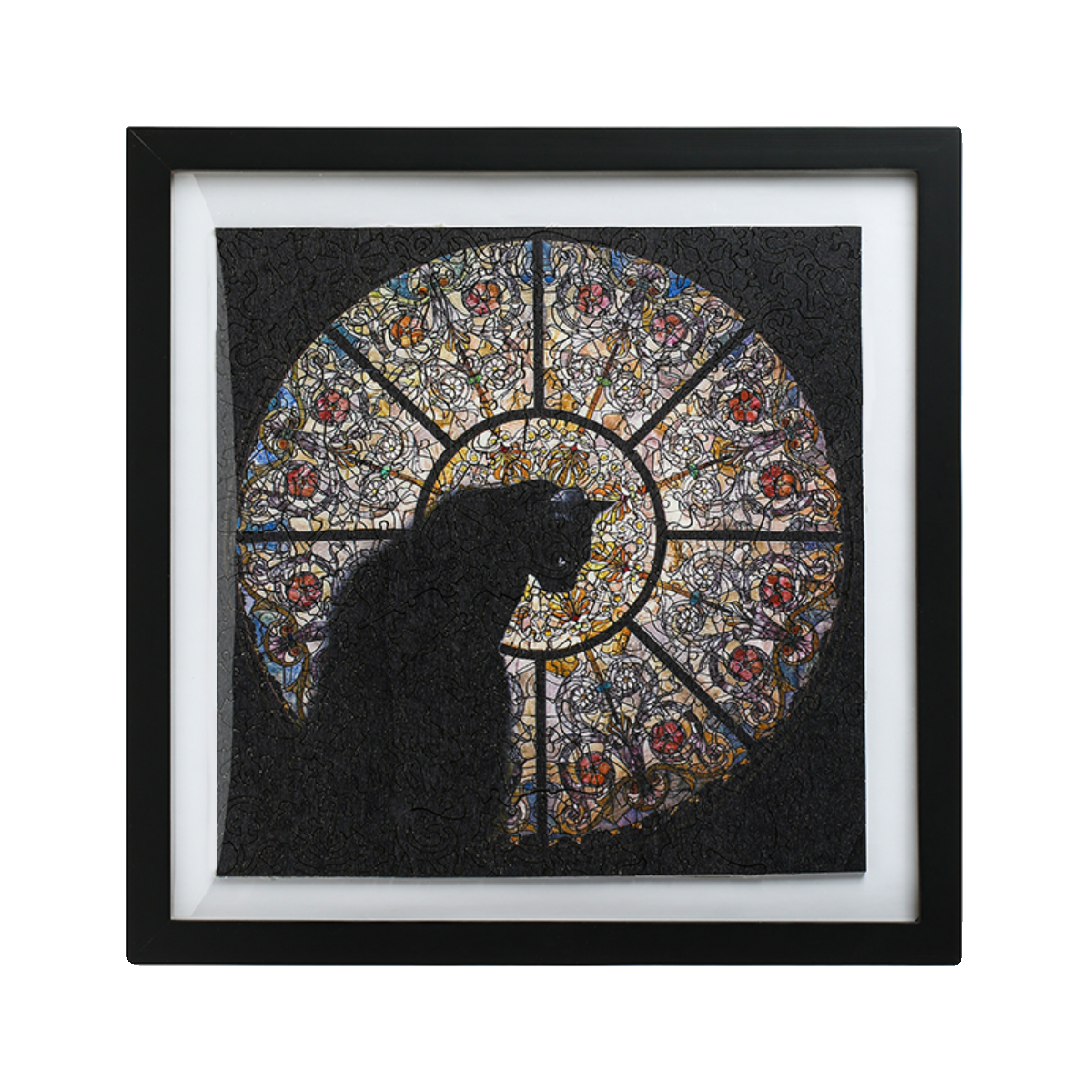 Church cat puzzle Alien Hell High Difficulty Jigsaw Puzzle Adult Decompression Demorphic Wood High Difficulty Gift-Taobao