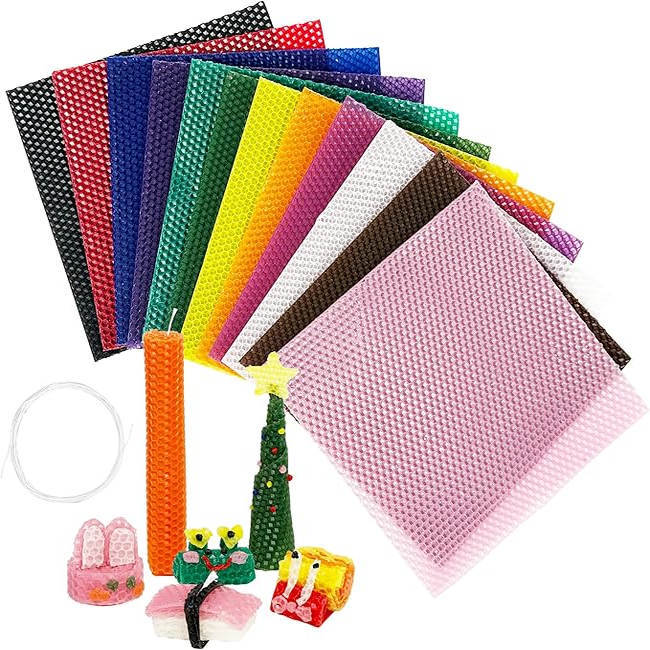 Cross-Border Hot-Selling Colorful Beeswax Flakes DIY Handmade Beeswax Candles Christmas Candle Kit Aromatherapy Wax Flakes 12 Pieces Cross-Border Hot-Selling Colorful Beeswax Flakes DIY Handmade Beeswax Candles Christmas Candle Kit Aromatherapy Wax Flakes 12 Pieces