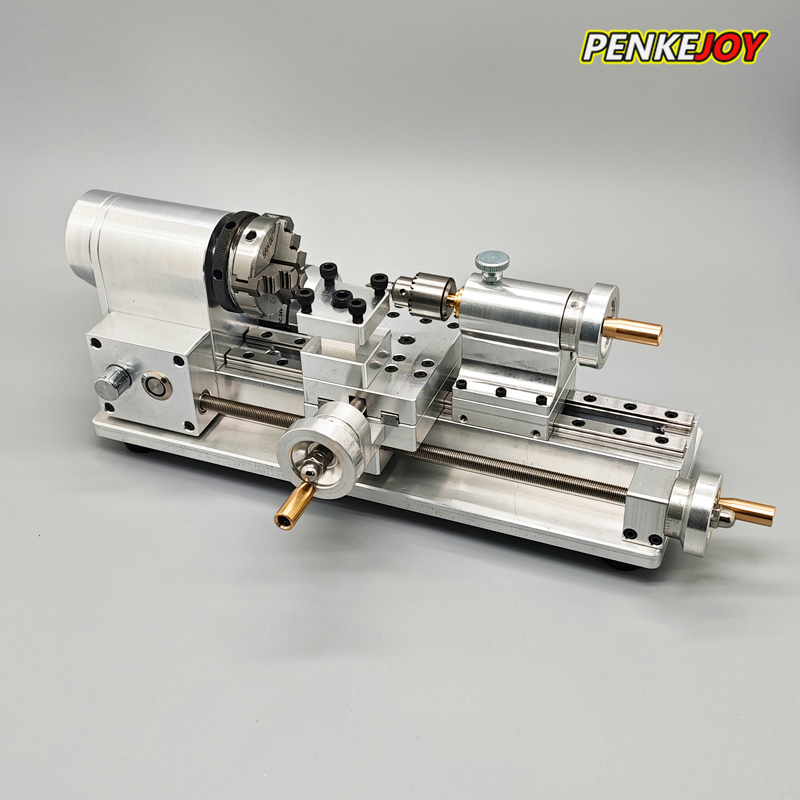 DIY Mini Lathe Small Desktop-Grade Lathe Model Scientific Experiment Engineering Equipment DIY Mini Lathe Small Desktop-Grade Lathe Model Scientific Experiment Engineering Equipment