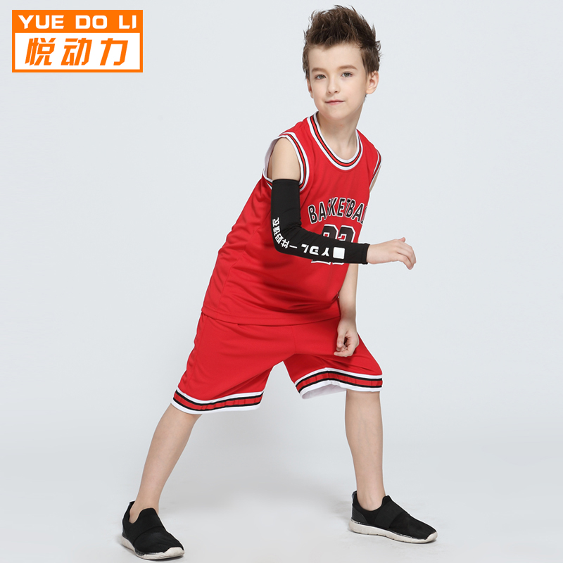 Children's basketball suits suit Team uniforms Custom 5 Garnett Teenagers Basketball Clothes Vest Board Group Purchase Print