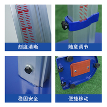 High jump competition-specific aluminum alloy adjustable high jump school removable track and field simple high jump pole