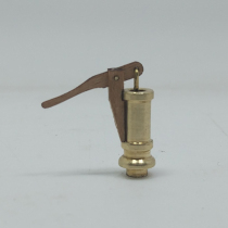 Brass pumping well wooden sailboat model accessories