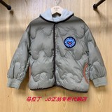 Детская одежда Mlatin зима 2025 для мальчиков и девочек, модный повседневный легкий пуховик 215914901U
