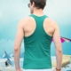 Áo vest nam Summer Slim Solid Color Sports Sports cotton co giãn vest vest nam trẻ trung áo khoác vest nam hàn quốc