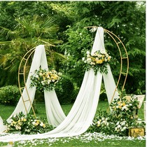 New wedding props flower art Road special-shaped iron Road geometric arches wedding background table decoration ornaments
