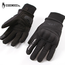 Belgium RICHA motorcycle gloves Mens winter motorcycle gloves Warm waterproof riding gloves Knight gloves