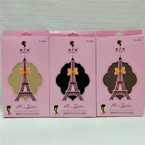 6 pairs of Shu Meng Yi Autumn pure black routine shaped lap cashmere anti - ball ball and crotch meat pantyhose