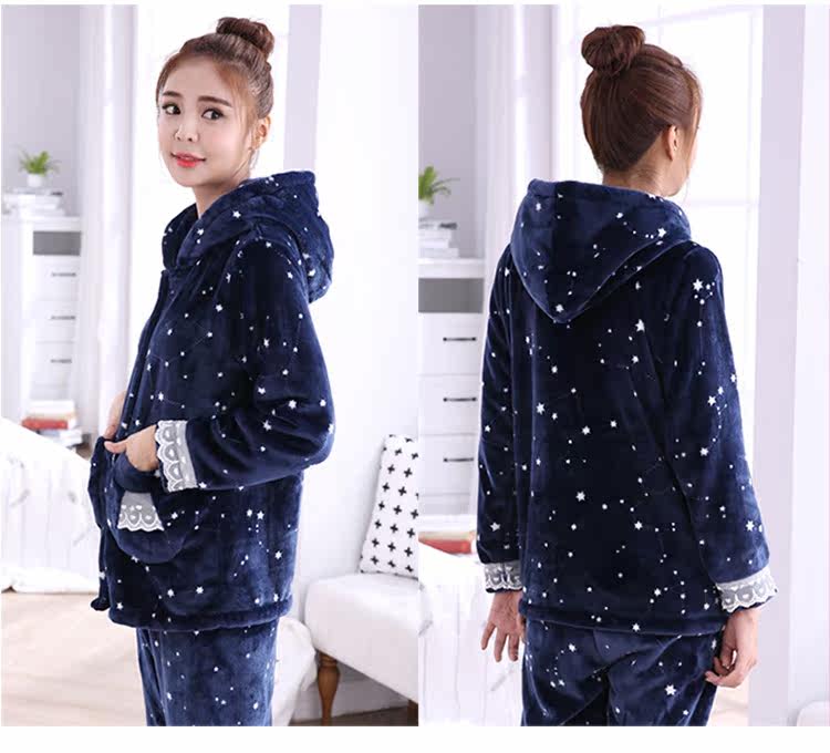 Pyjama mixte en Polyester Polyester  à manches longues - Ref 3004723 Image 17