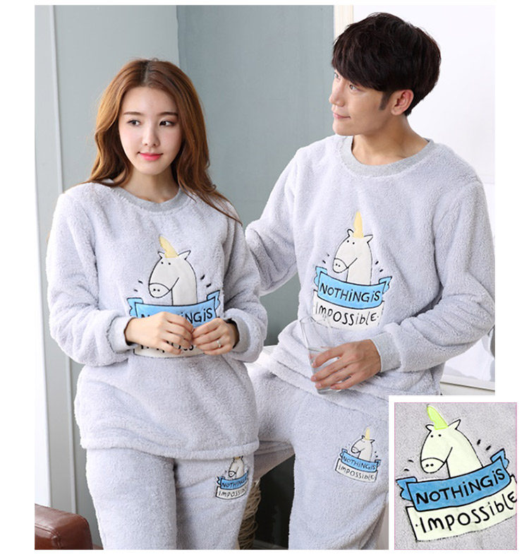 Pyjama mixte en Polyester Polyester  à manches longues - Ref 3004723 Image 14