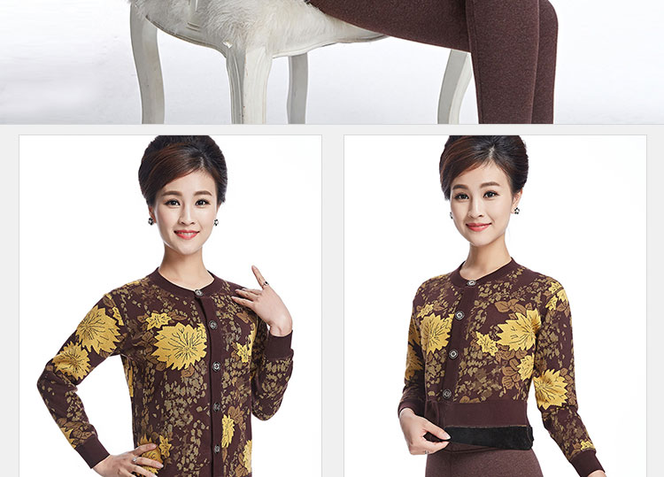 Sous-vêtement thermo personne âgée luxueux en polyester - Ref 767601 Image 19