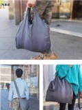 Портативная вместительная и большая сумка через плечо, легкий и тонкий шоппер