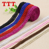 Colorful Black white centipede Herriton lace webbing clothes clothing curtain accessories woven diy decorative accessories