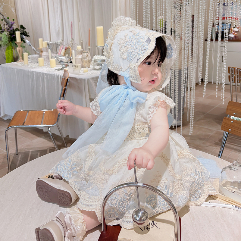 Girls' One-Year-Old Dress, Summer New Style, Baby's Birthday Party, Princess Dress, Lolita Tutu Dress