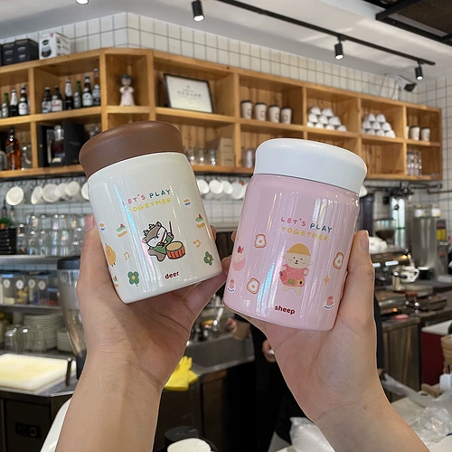 Маленький термос, детский ланч-бокс, портативная детская измерительная кружка