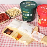 Henan Specialty Hu Hot Macktion 52g*12 баррелей подлинного Xiaoyao Town Lao Yang Семья Легко варить суп быстрого питания