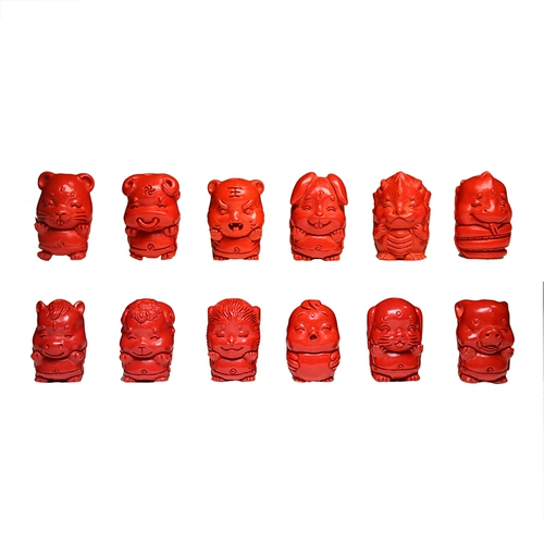 Натуральная детская красная подвеска, мобильный телефон, цепочка ручной работы, цвета киновари, китайский гороскоп