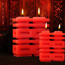 Wedding supplies Chinese retro happy word candle creative wedding wedding romantic wedding room candle special price
