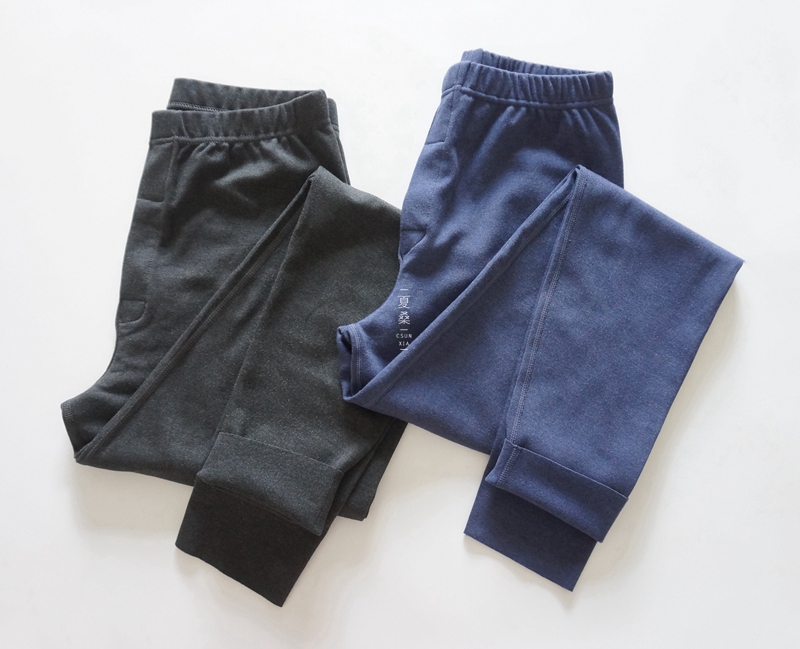 Xia Sang Xixin cut bone-free suture underwear plus velvet sanitary pants Men's slim warm pants single-sided grinding 320g