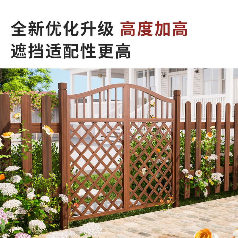 复古实木栅栏门:厨房半腰隔断门,打造颜值与实用并存的家 -厨房门-淘宝百科网