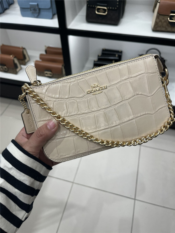 In-Stock Direct Purchase from the Usa Coach Women's Fashion Casual Mahjong Bag Clutch Coin Purse Nolita