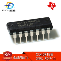 Logic Gate CD4071BE PDIP-14 Original TI Texas Four 2 Input End ICs