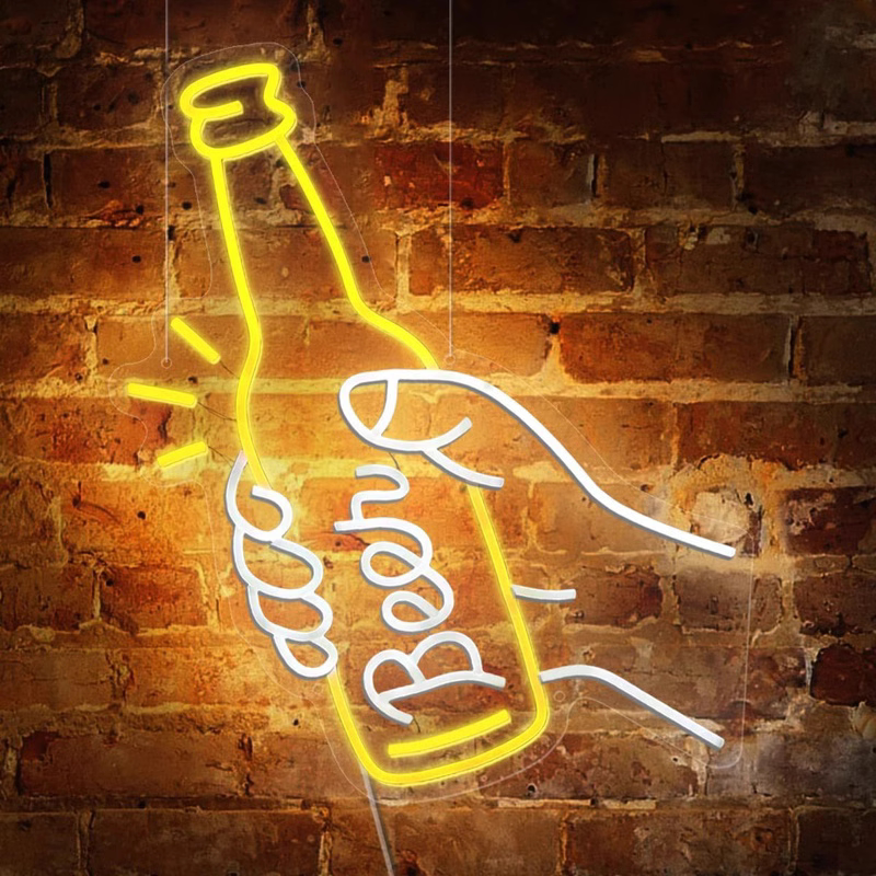 Neon Light Letters Led Light Decoration Background Wall Tavern Bar Atmosphere Light Trendy Craft Beer Cocktail