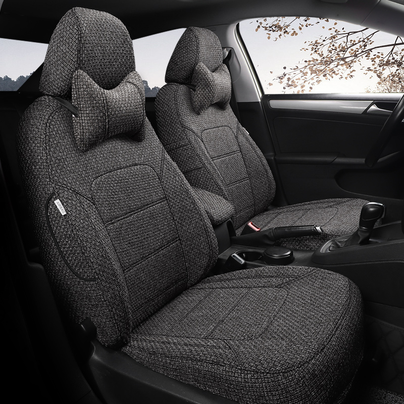 Chase v80 seat cover SAIC special car 3-seater 5-seater 6-seater 7-seater all-inclusive linen seat cushion V90 seat cover