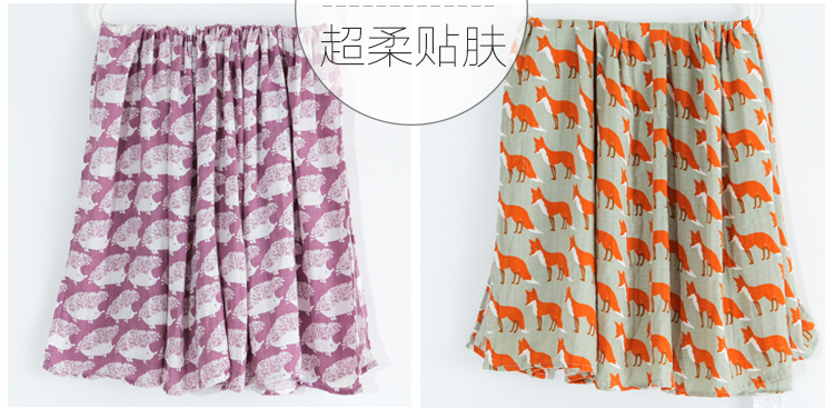 Muslin sơ sinh là trẻ sơ sinh cung cấp mùa thu và mùa đông mùa hè chăn bông mỏng gạc - Túi ngủ / Mat / Gối / Ded stuff gối chặn cho bé