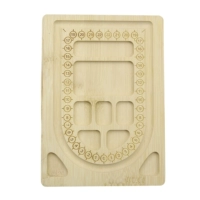 3 # деревянная пластина простого дизайна | Тип А 14*19,5*1 1 шт.