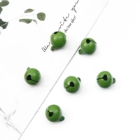 Баллончик с краской, зеленый высокий колокольчик, 14mm, 17mm, 2mm, 10 шт