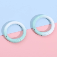 ❥Хит продаж, модель 4# сине-зеленого цвета | Градиент аэрозольной краски из сплава, диаметр около 25 мм, 2 шт.