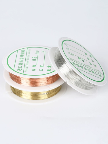 Медное ювелирное украшение, плетеная заколка для волос для ногтей, DIY