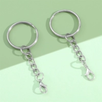 Брелок, диаметр 25мм, 25mm, 1.2mm, 62mm