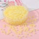 1# лимонный желтый | Кошачья глазное ледяное стекло диаметр пор 4 мм около 1 мм около 150 кусочков