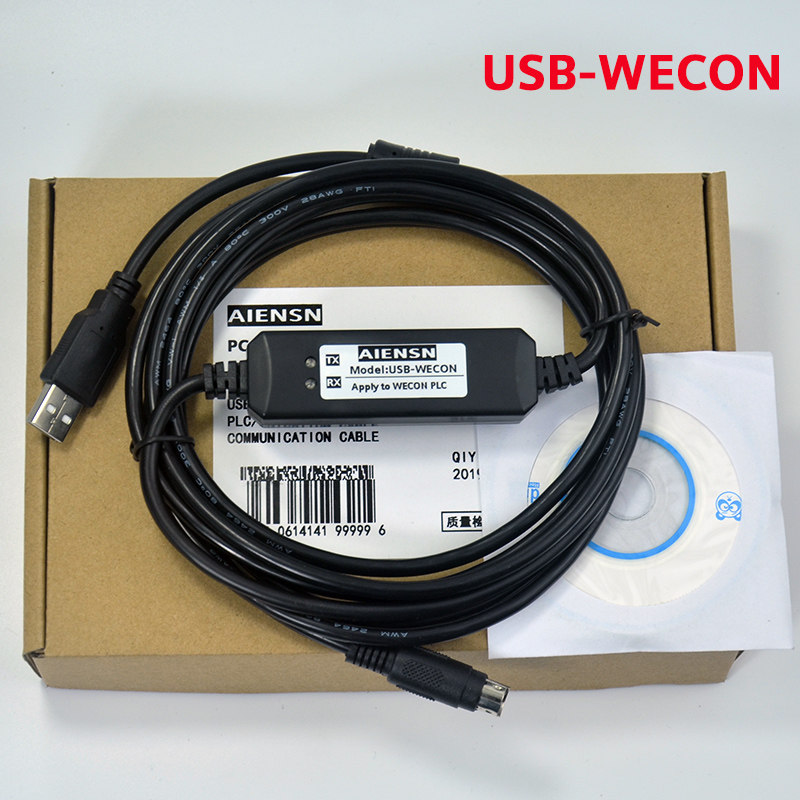 Suitable for WECON dimension control LX1S LX3V LX3VP LX3VE LX3VM PLC programming cable download cable
