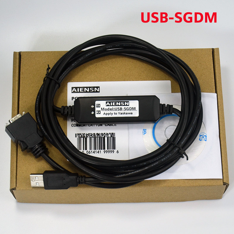Applicable to Yaskawa SGDH SGDS SGDM SGM7J-∑-V servo drive USB debugging download data cable