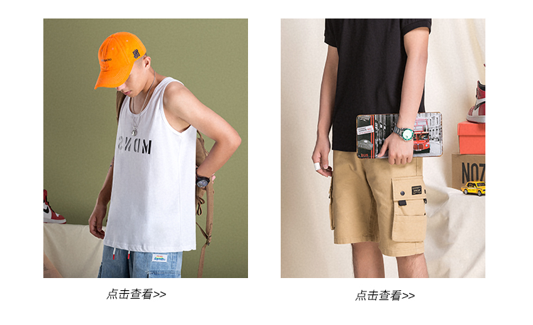 Thương hiệu thủy triều MANE Yu Wenle vest nam không tay áo thun ngắn tay thủy triều mùa hè đáy áo cotton từ bi Nhật Bản - Áo vest cotton áo ba lỗ tập gym