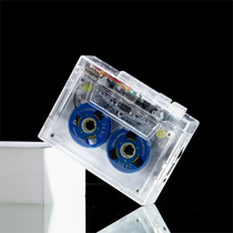 Lecteur de bande Transparent lecteur de bande transcription USB baladeur de bande MP3 lecteur de cassette rétro nostalgique
