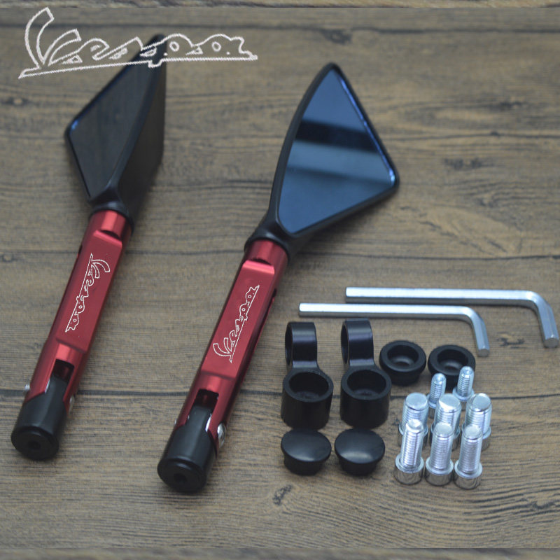 Biyajiu VESPA GTS GTV LX LT sprint sprint retrofit universal rear mirror reflective mirror