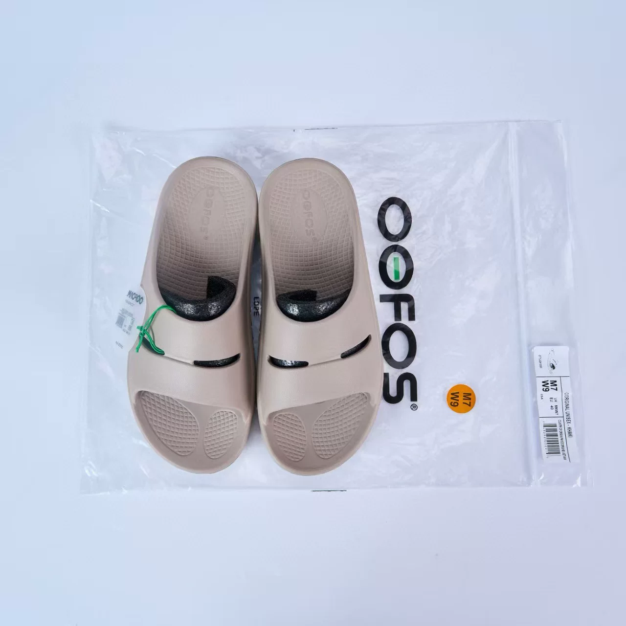 Несъёмные/ударопрочные сандалии OOFOS для отдыха, тапочки