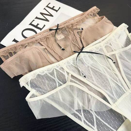 Moonlight Lover Pure Desire Sweet Lace Hollow Girls Underwear Fashion Sexy Breathable Shorts Women