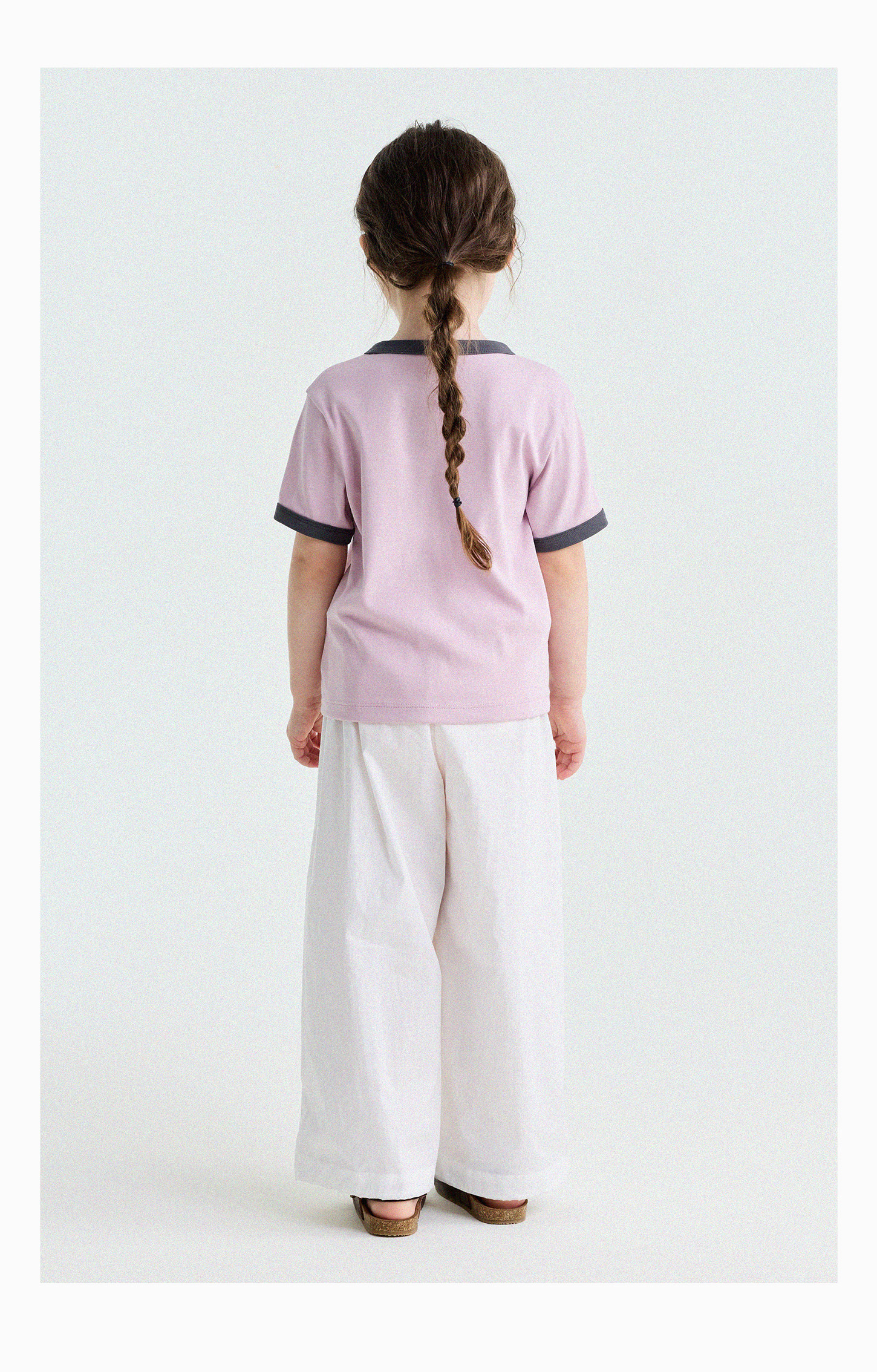Yunerma Girls' Summer New Style 3D Ruffle Straight-Leg Pants Children's Thin Anti-Mosquito Pants Baby Casual Pants Trendy — 19