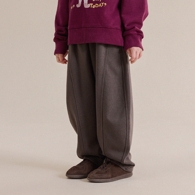 Baby's New Autumn Versatile Casual Pants, Yunerma Girls' 2026 Fashionable Sports Pants, Children's Stylish Curved Pants — 3
