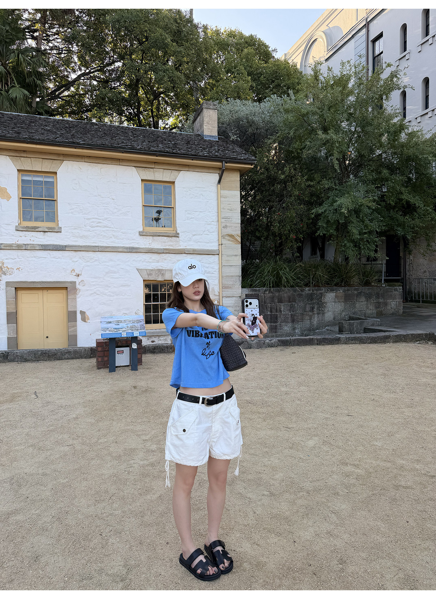 LelyMooch футболка с коротким рукавом из хлопково-льняной смеси с цифровой печатью и винтажным принтом букв