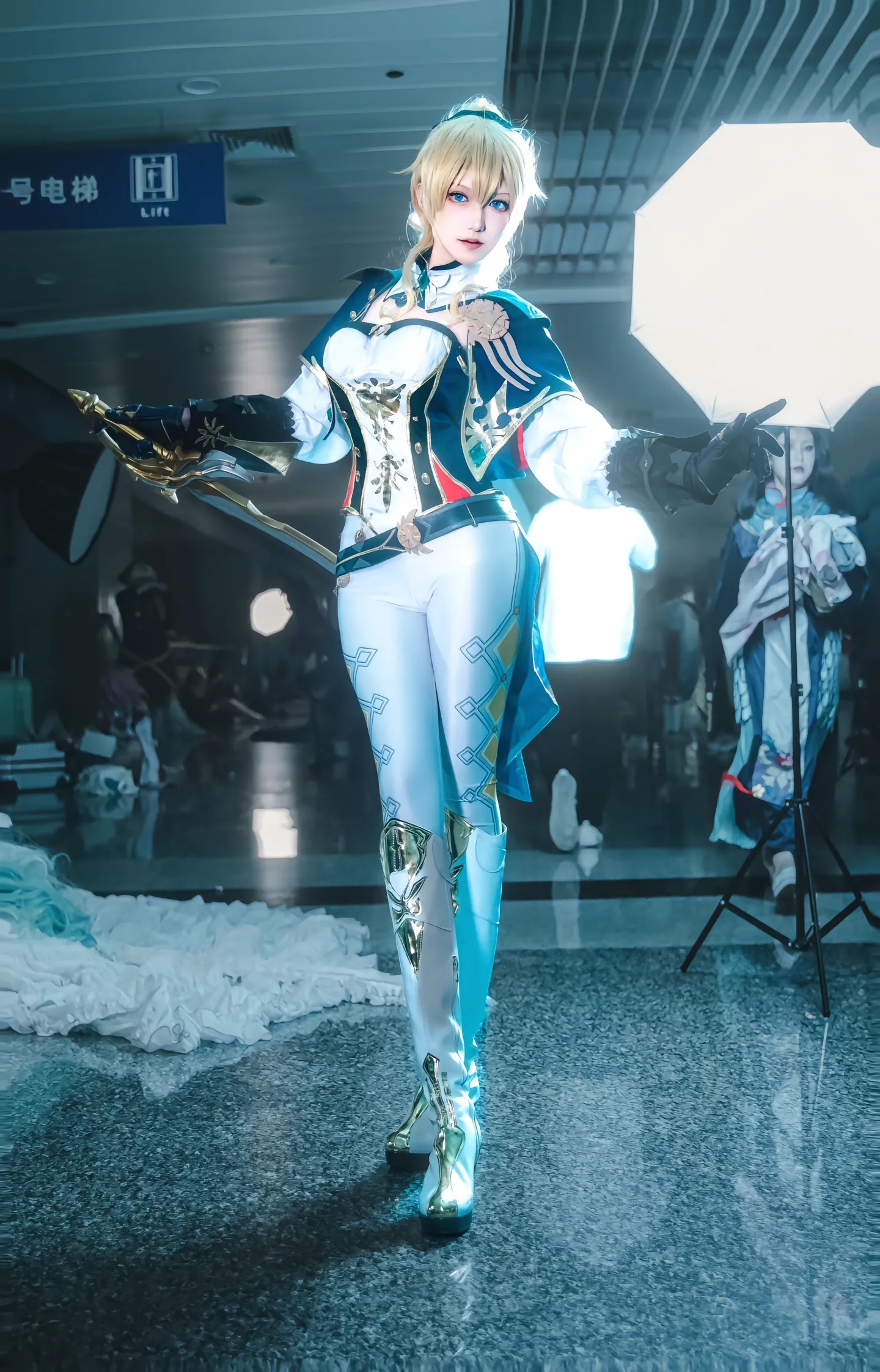 原神琴COS服漫展裝扮 西風騎士團代理服裝 女裝套裝Cosplay漫展服飾